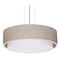 Afx Sanibel 16" LED Pendant - Satin Nickel Finish - Jute Shade SAP1614LAJUDSN-JT - alternate 1